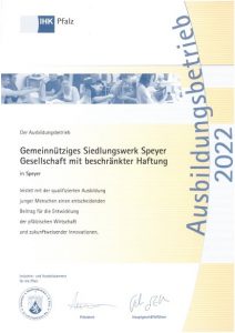 Ausbildungsbetrieb 2022